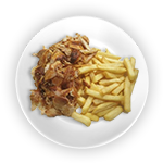 Chips & Chicken Donner Meat 