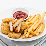 5 Pcs Chicken Nuggets For Kids 