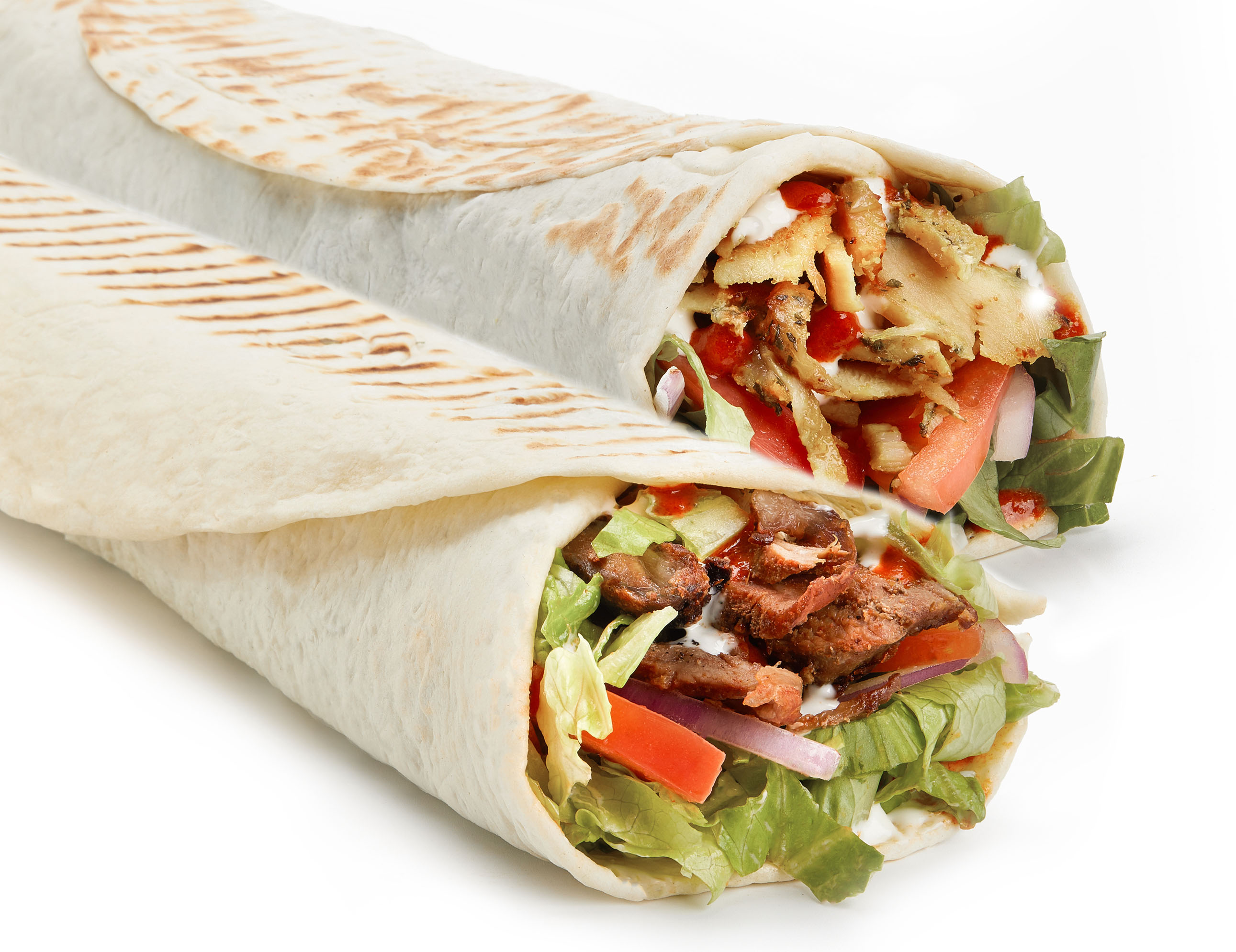 Chicken Tikka Kebab Wrap 